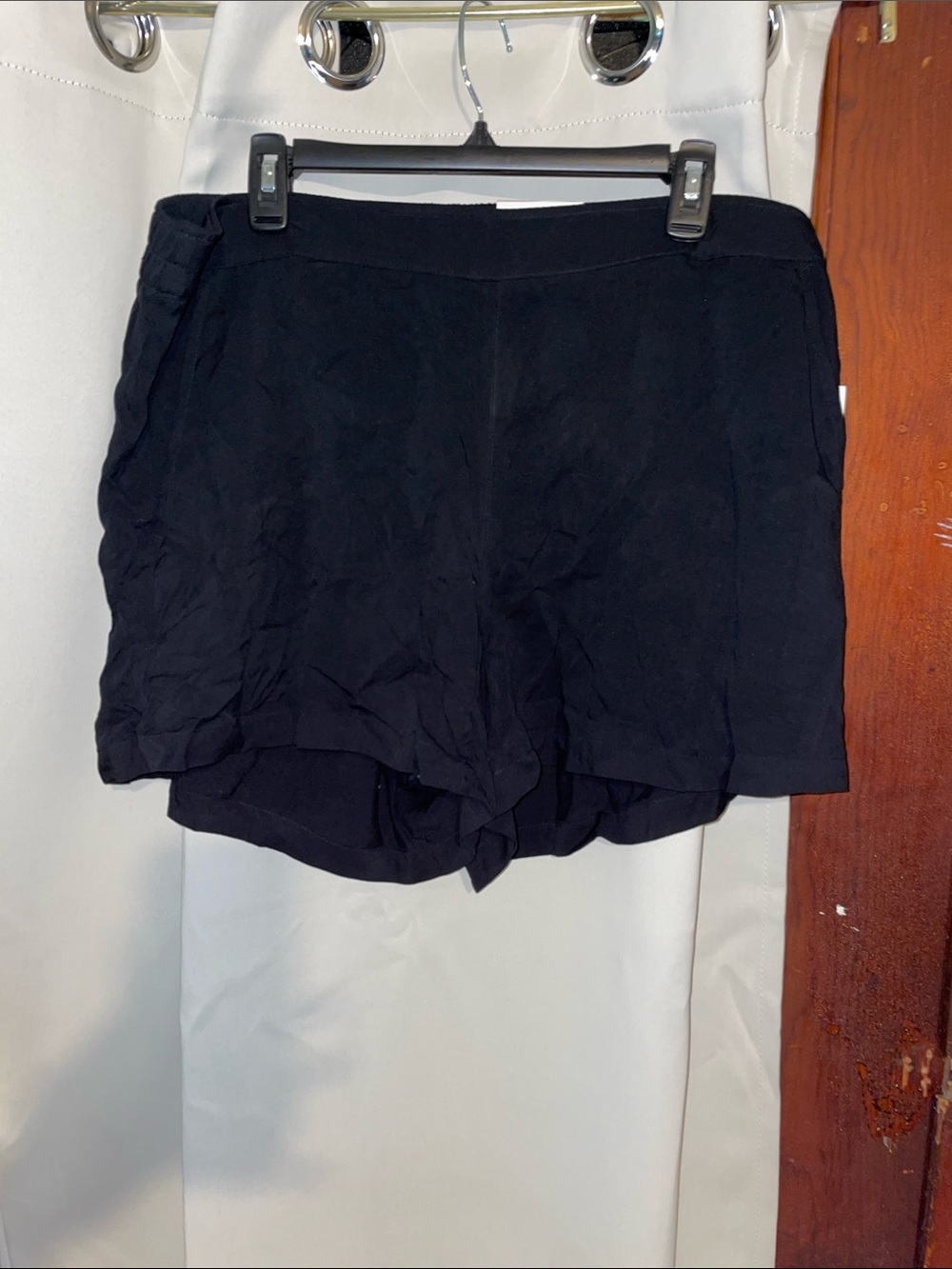 Old Navy Black Layered Skort Shorts